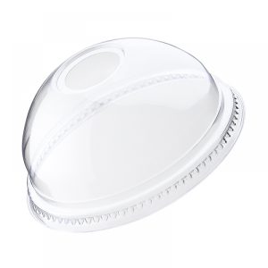 Plastic deksel bol met middengat - 95mm